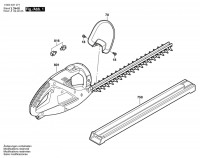 Bosch 3 600 H47 103 Ahs 42-16 Hedge Trimmer 230 V / Eu Spare Parts